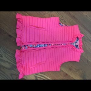 Lilly Pulitzer vest girls XL